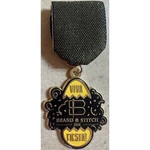 San Antonio Fiesta Medals Brand & Stitch Ink Viva Fiesta